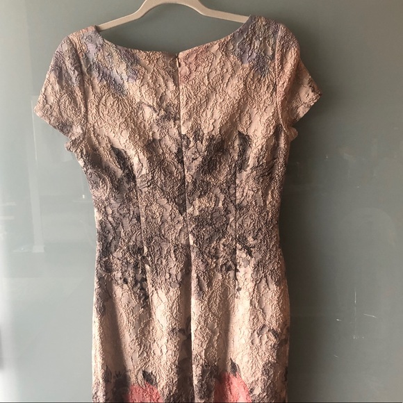 Adrianna Papell Floral Detailed Dress - Picture 5 of 6